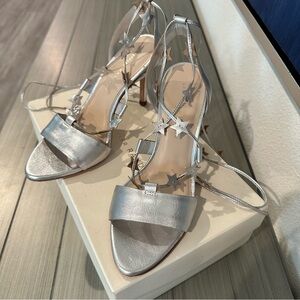 Loeffler Randall Silver Star Heels